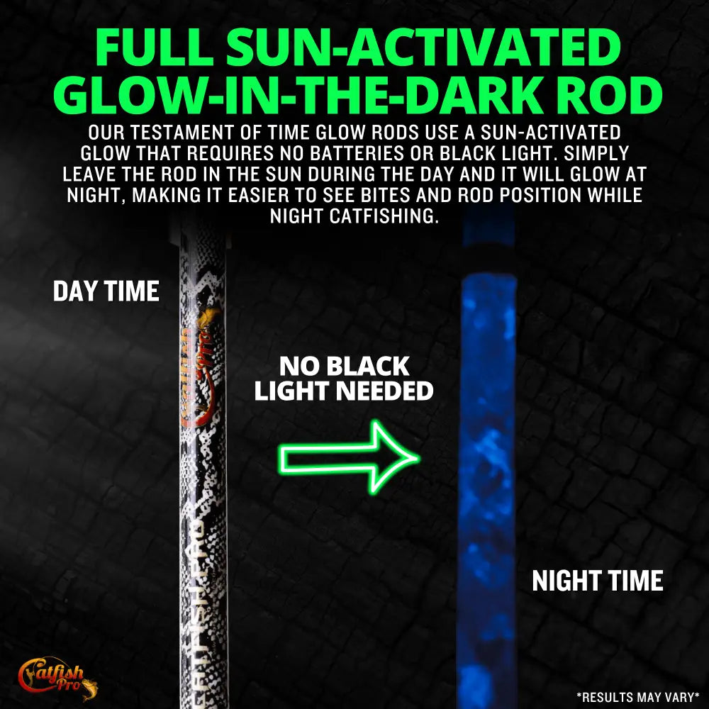 1 of 220 The Rattlesnake Casting Rod - Limited Edition | Action: Medium Medium-Heavy Heavy - Catfish