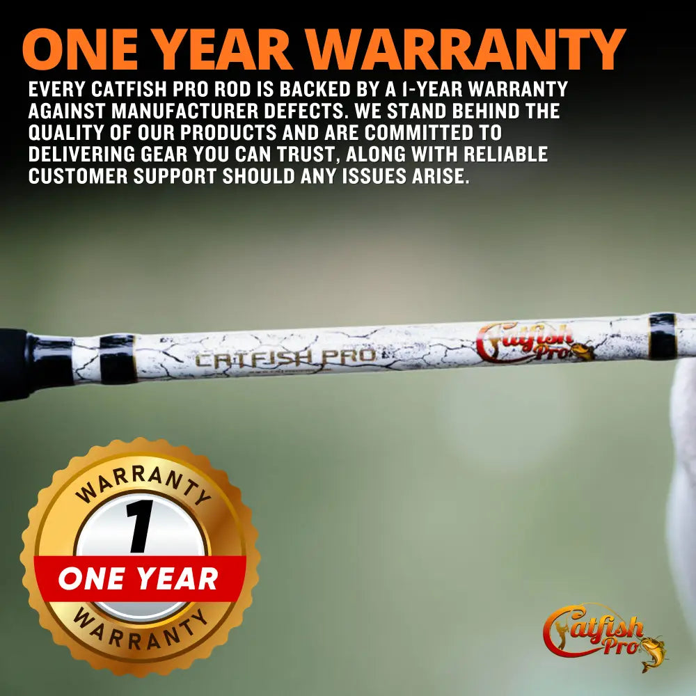 1 of 220 The Testament Time Casting Rod - Limited Edition | Action: Medium Medium-Heavy Heavy - Catfish