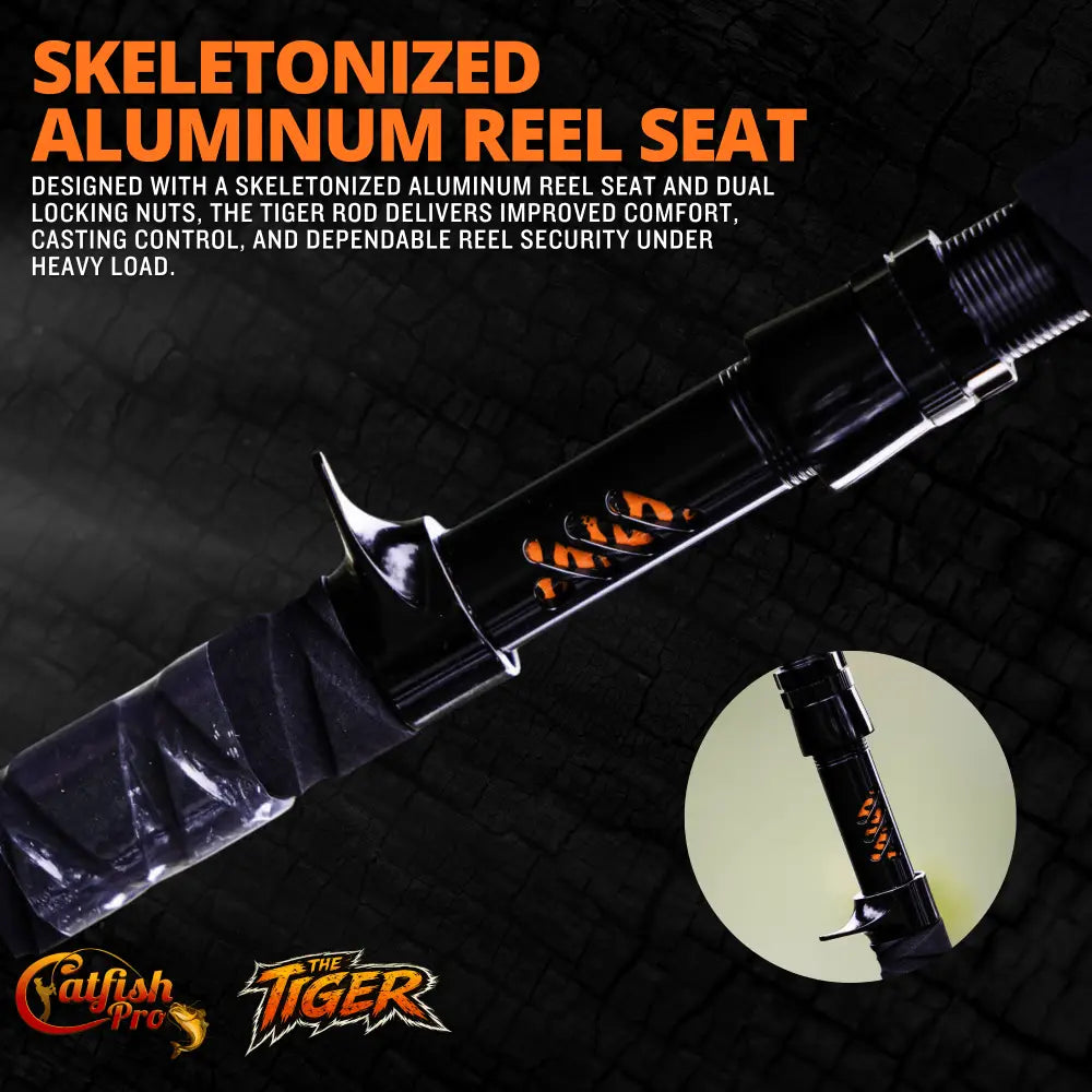1 of 220 The Tiger Casting Rod - Limited Edition | Action: Medium Medium-Heavy Heavy - Catfish