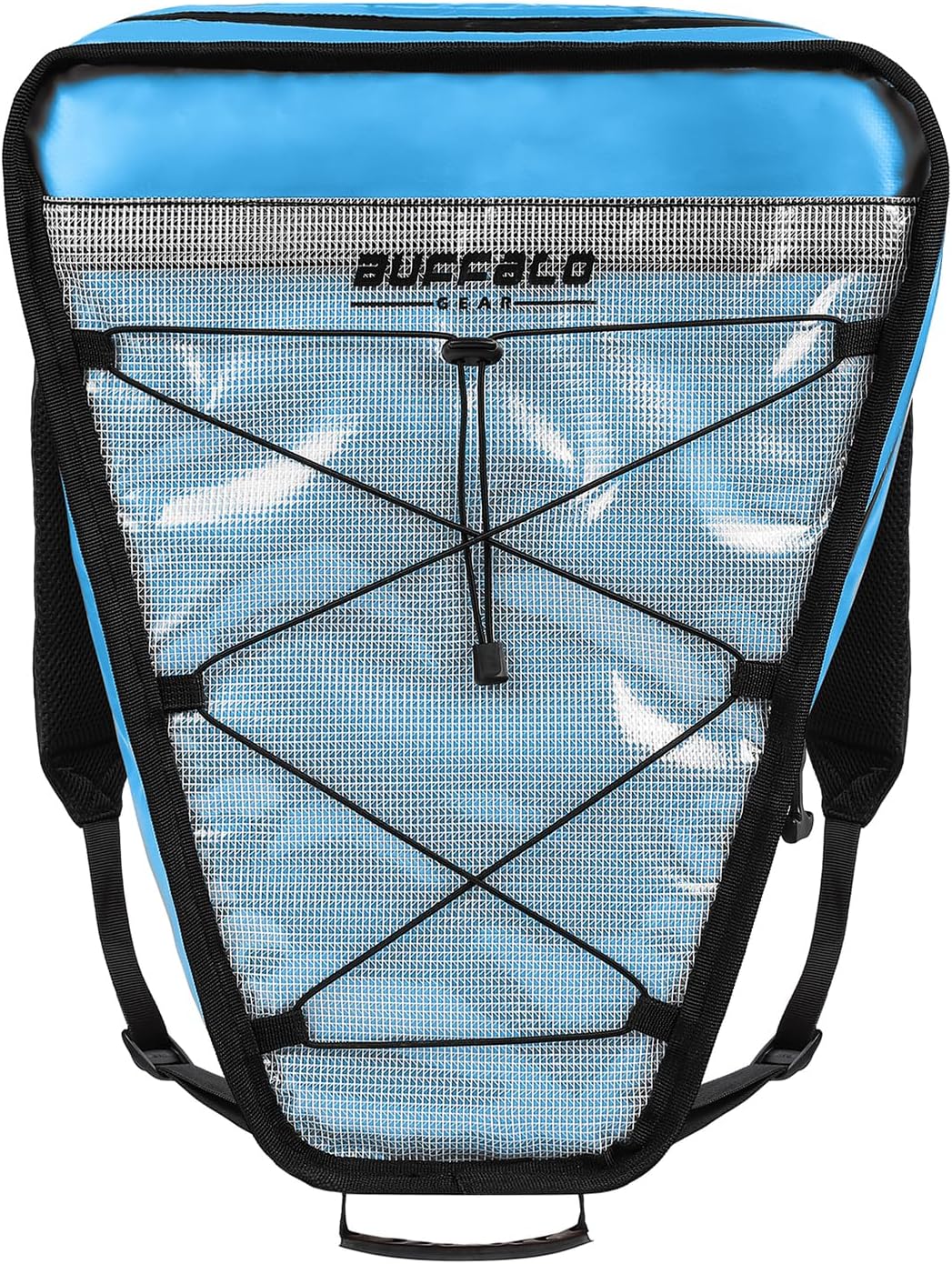18’’ Kayak Cooler Bag with Waterproof Zipper – Buffalo Gear | Color: Orange Gray White Blue