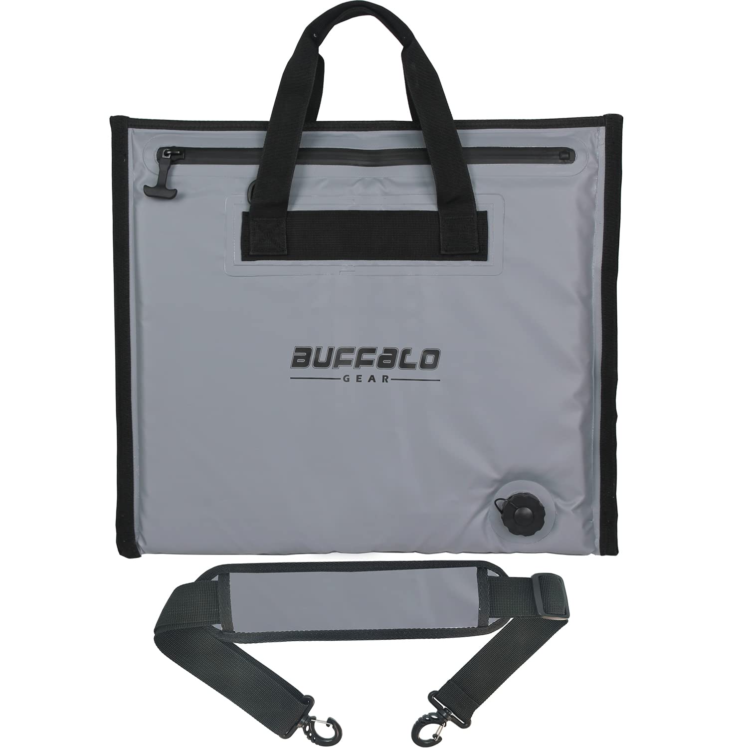 20’’ Fish Cooler Bag for Bait & Catch | Color: White Blue Gray