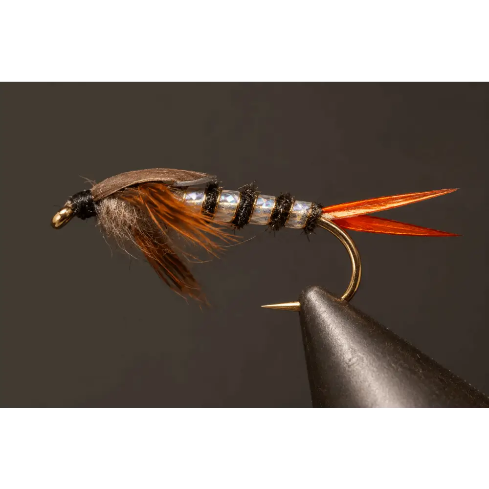 20 Incher Stone | Style: Standard Bead Head Double | Size: 6 8 10 12 14 - 3 Pack - Artificial Fishing Flies