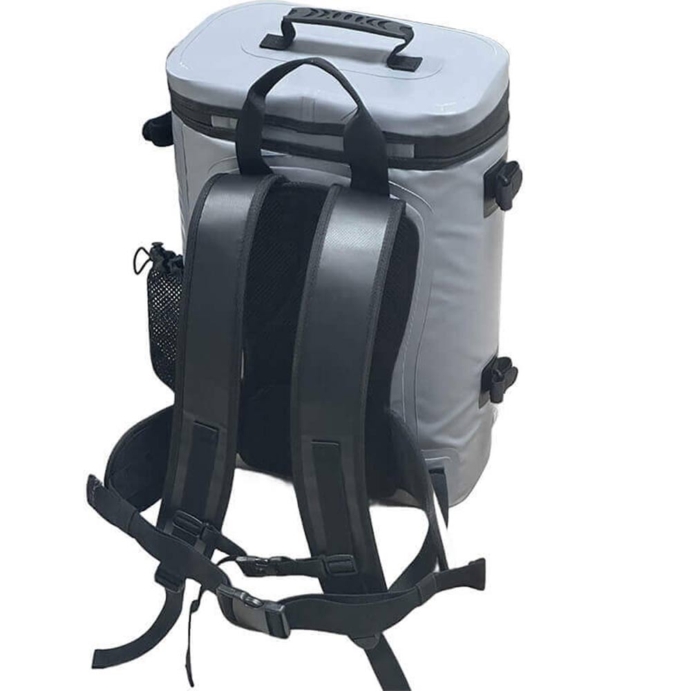 21QT Fish Cooler Backpack Kill Bag | Color: Gray White