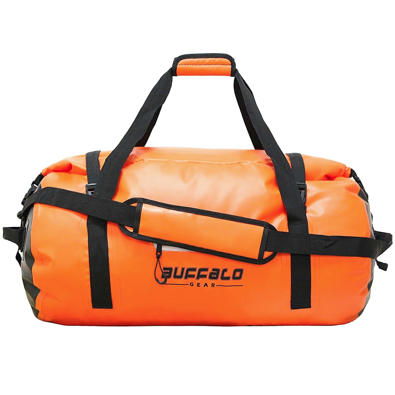 63QT Roll Top Waterproof Duffel Bag | Color: Grey White Black Red Orange Yellow | Cooler