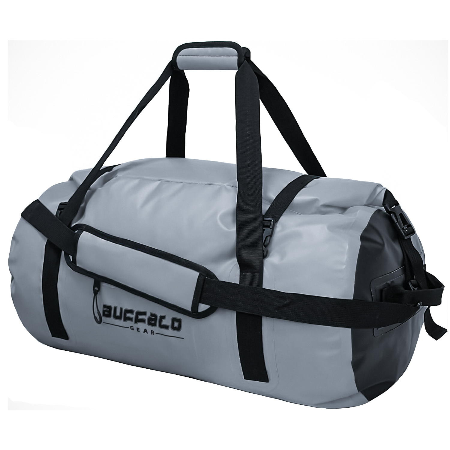 63QT Roll Top Waterproof Duffel Bag | Color: Grey White Black Red Orange Yellow | Cooler