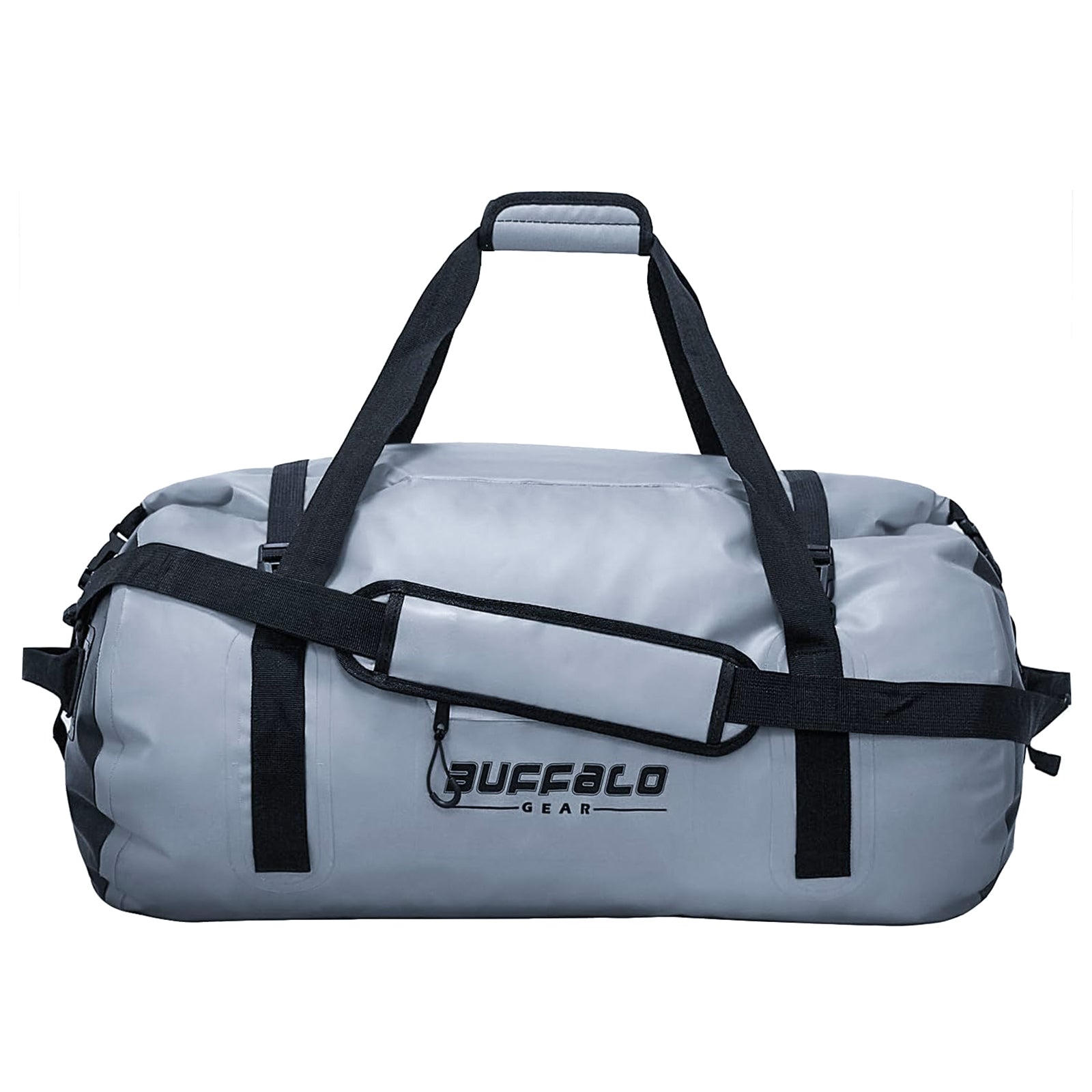 63QT Roll Top Waterproof Duffel Bag | Color: Grey White Black Red Orange Yellow | Cooler