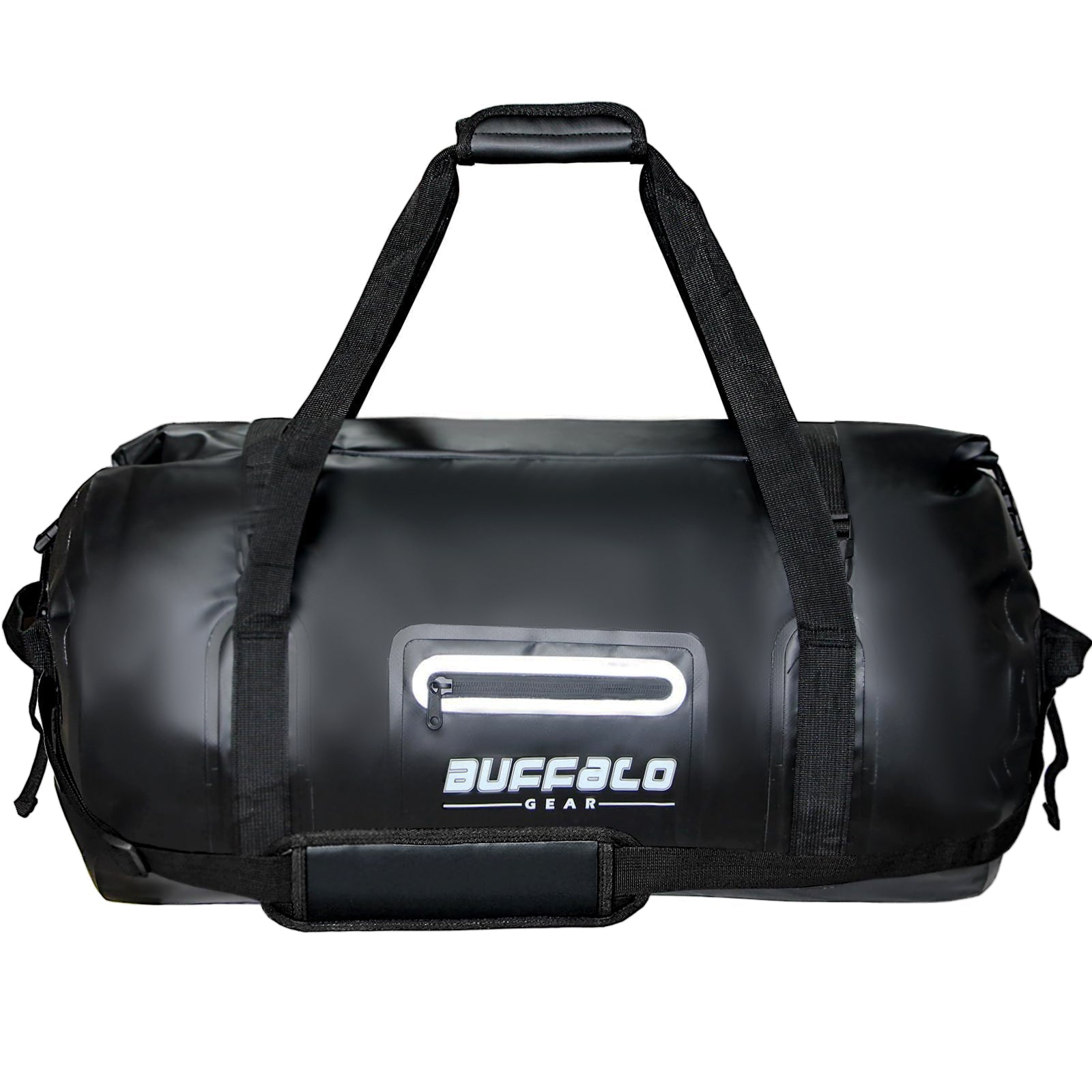 63QT Roll Top Waterproof Duffel Bag | Color: Grey White Black Red Orange Yellow | Cooler