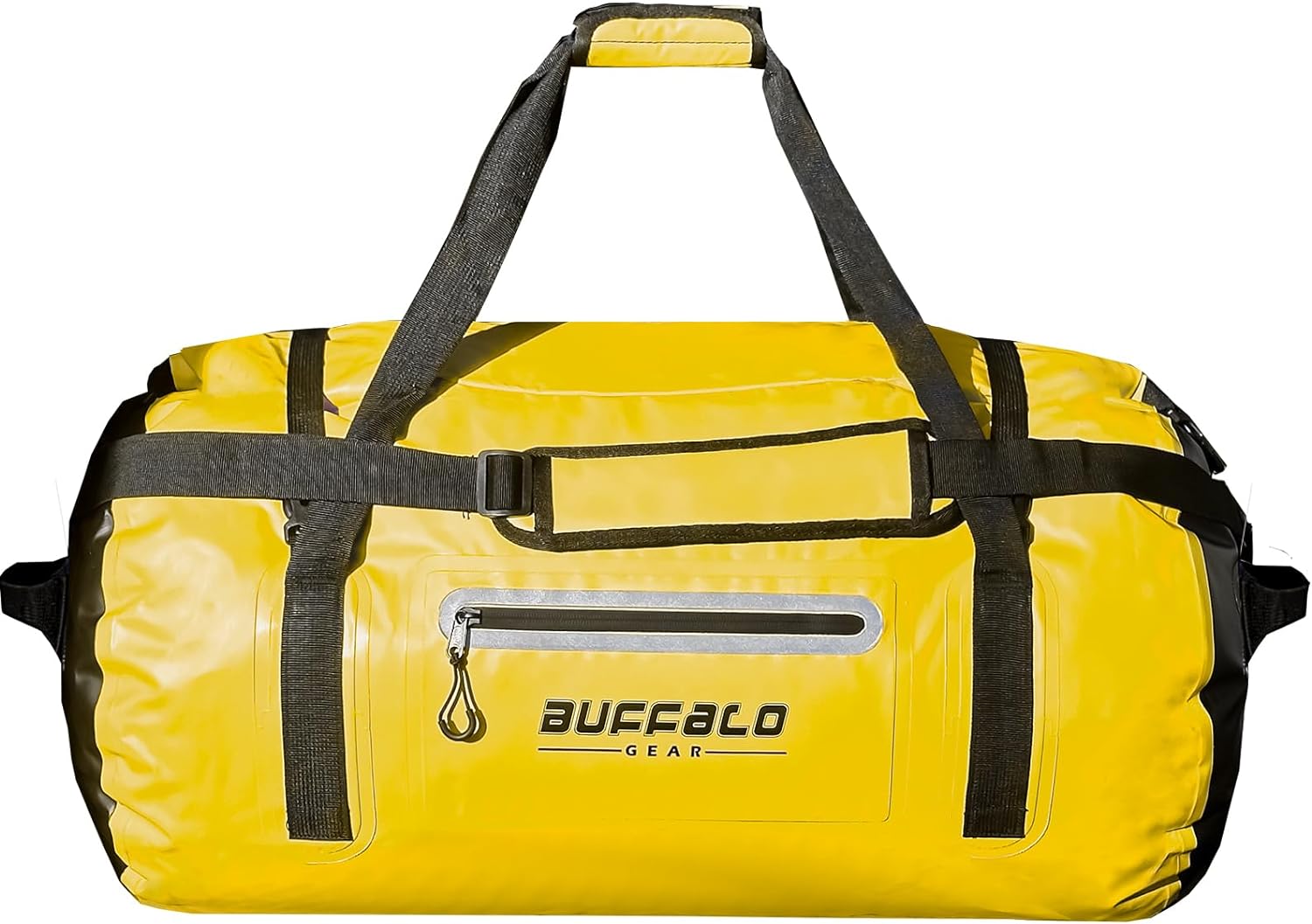85QT Roll Top Waterproof Duffel Bag | Color: Orange Gray White Yellow Red Black | Cooler