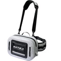 9.4QT Waterproof Fishing Fanny Pack | Color: Gray Army Green | Tackle Storage Bags & Wraps