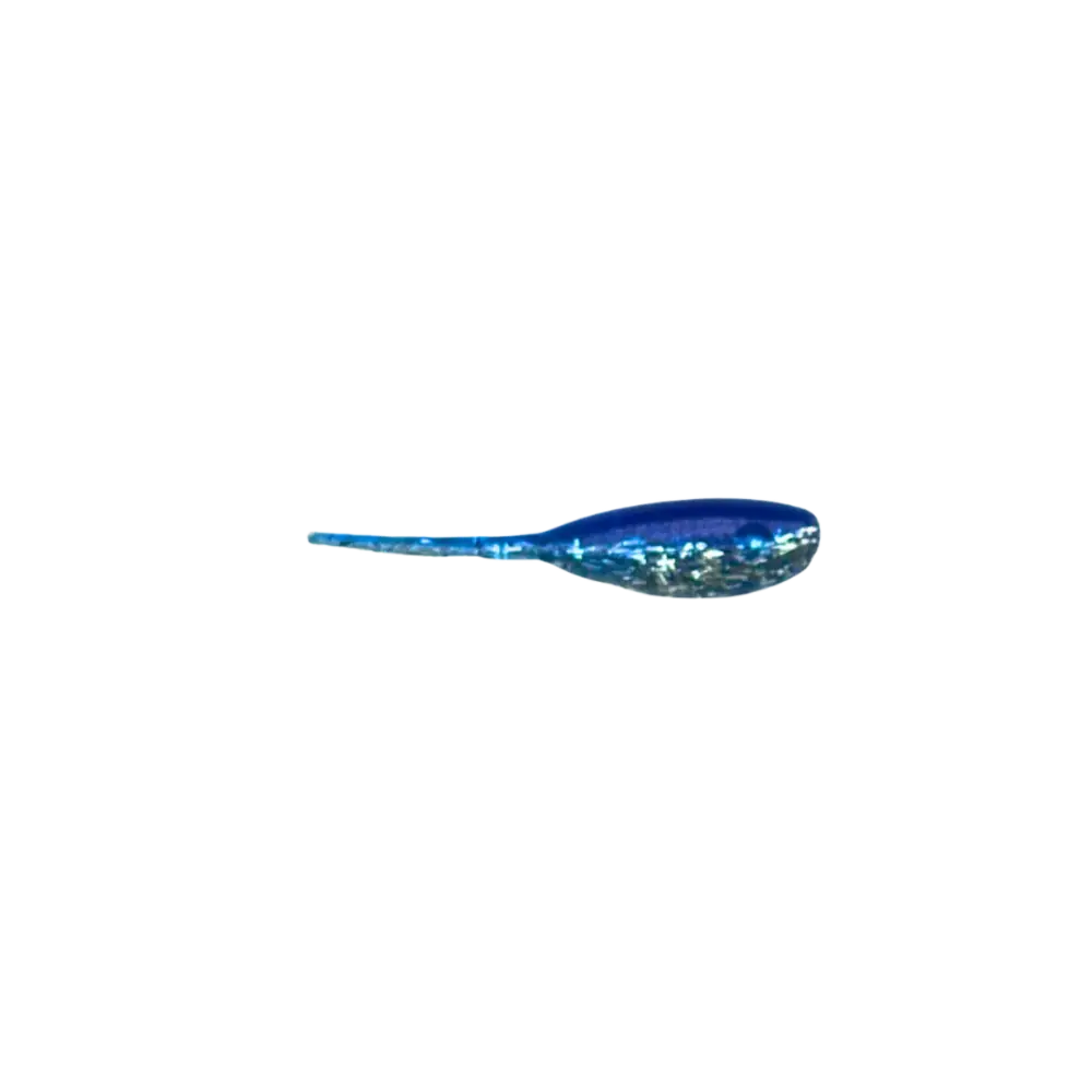 ATX Baby Shad – USA-Made Crappie Soft Plastic (19 Colors 3 Sizes) | Color: D2D Special Milk Baja Bug Blue Bluegrass