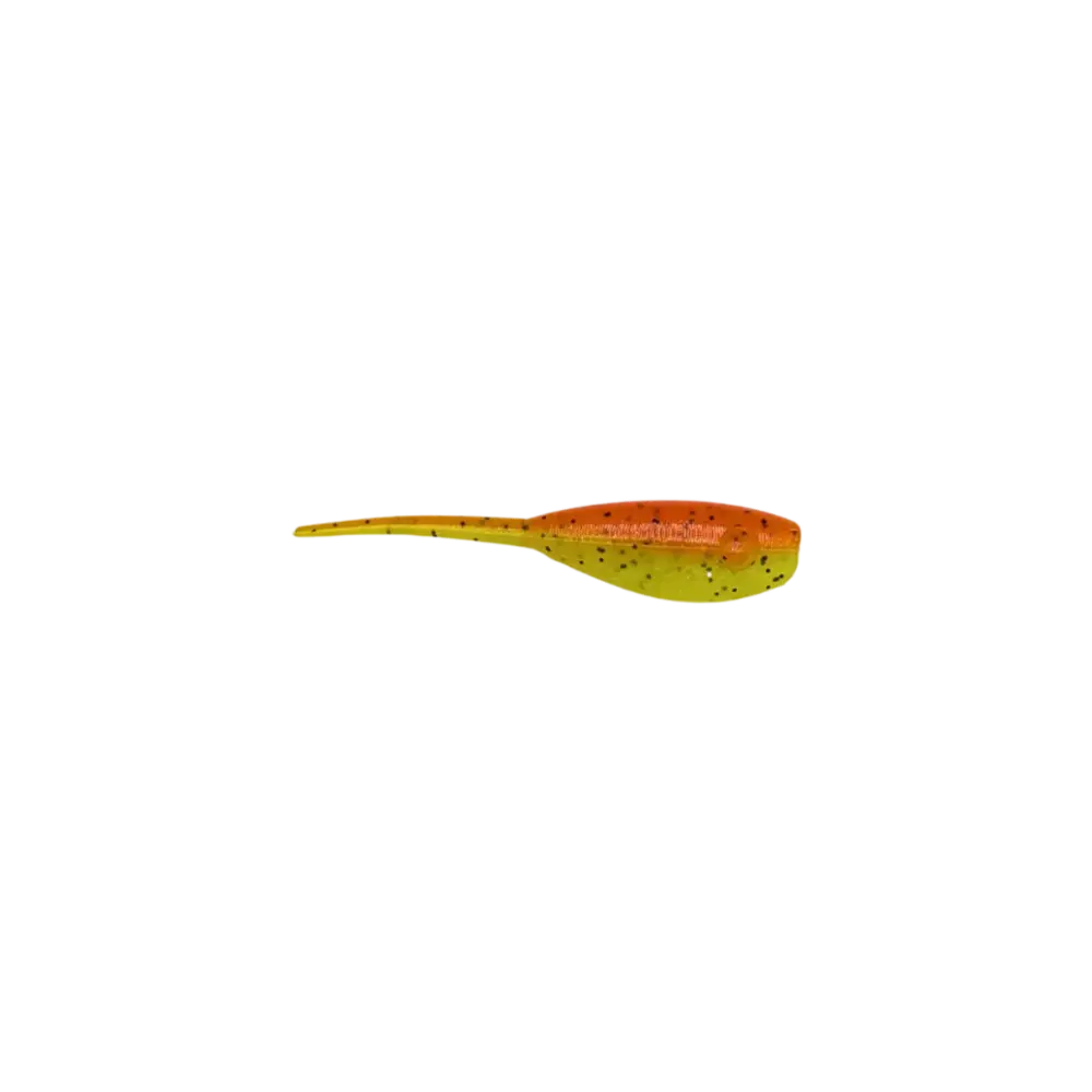 ATX Baby Shad – USA-Made Crappie Soft Plastic (19 Colors 3 Sizes) | Color: D2D Special Milk Baja Bug Blue Bluegrass