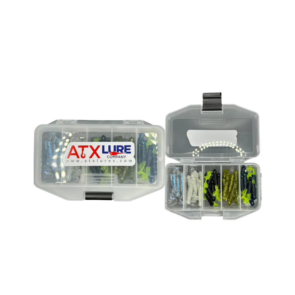 ATX Soft Series Mini Kit – Crappie Jig (2’’ Curl Tail or 1.75’’ Torpedo) | Style: 2’’ 1.75’ Torpedo | Jigheads: Jan-32