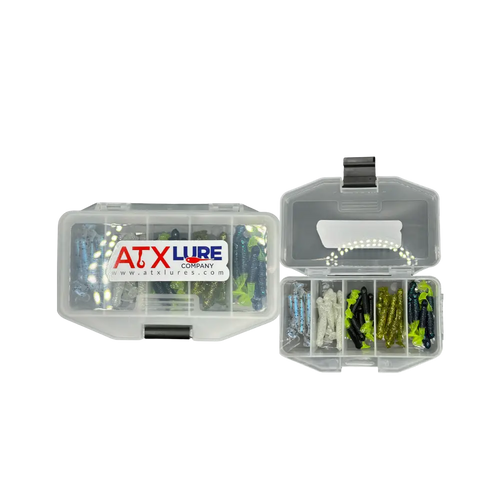 ATX Soft Series Mini Kit – Crappie Jig (2’’ Curl Tail or 1.75’’ Torpedo) | Style: 2’’ 1.75’ Torpedo | Jigheads: Jan-32