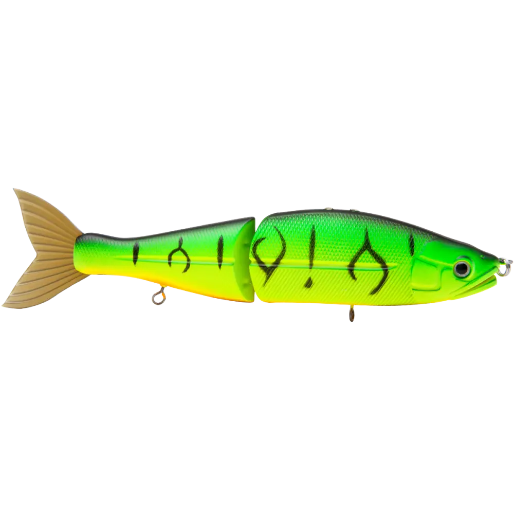 B Venom 6’’ Swimbait for Musky Stripers & Bass – EBS MultiTouch | Variable Weight | Color: Blue Pearl Chartreuse