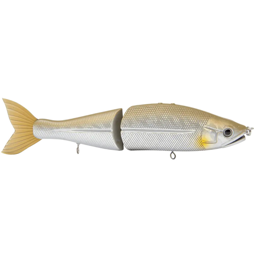 B Venom 6’’ Swimbait for Musky Stripers & Bass – EBS MultiTouch | Variable Weight | Color: Blue Pearl Chartreuse