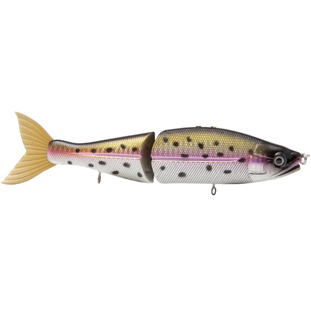 B Venom 6’’ Swimbait for Musky Stripers & Bass – EBS MultiTouch | Variable Weight | Color: Blue Pearl Chartreuse