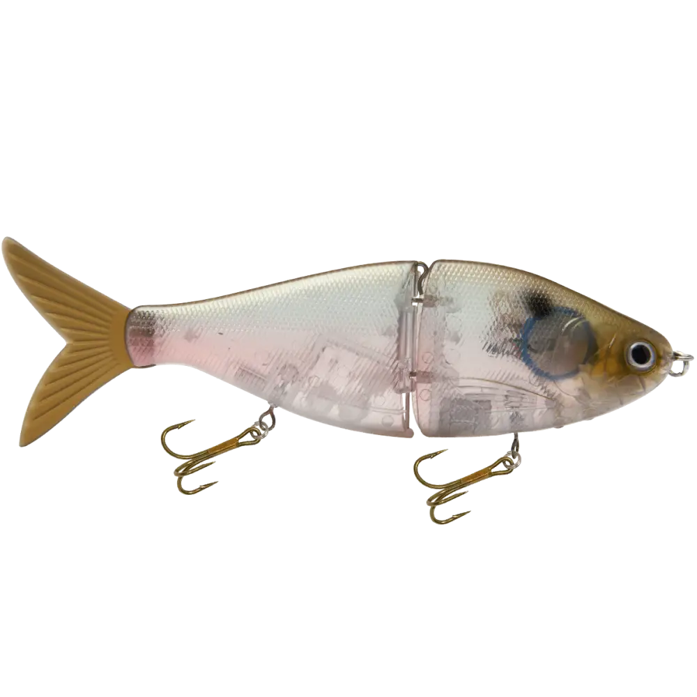 B Viper 6’’ Glide Bait for Musky Pike & Stripers – EBS MultiTouch | Variable Weight | Color: Brown Hitch Baby Bass