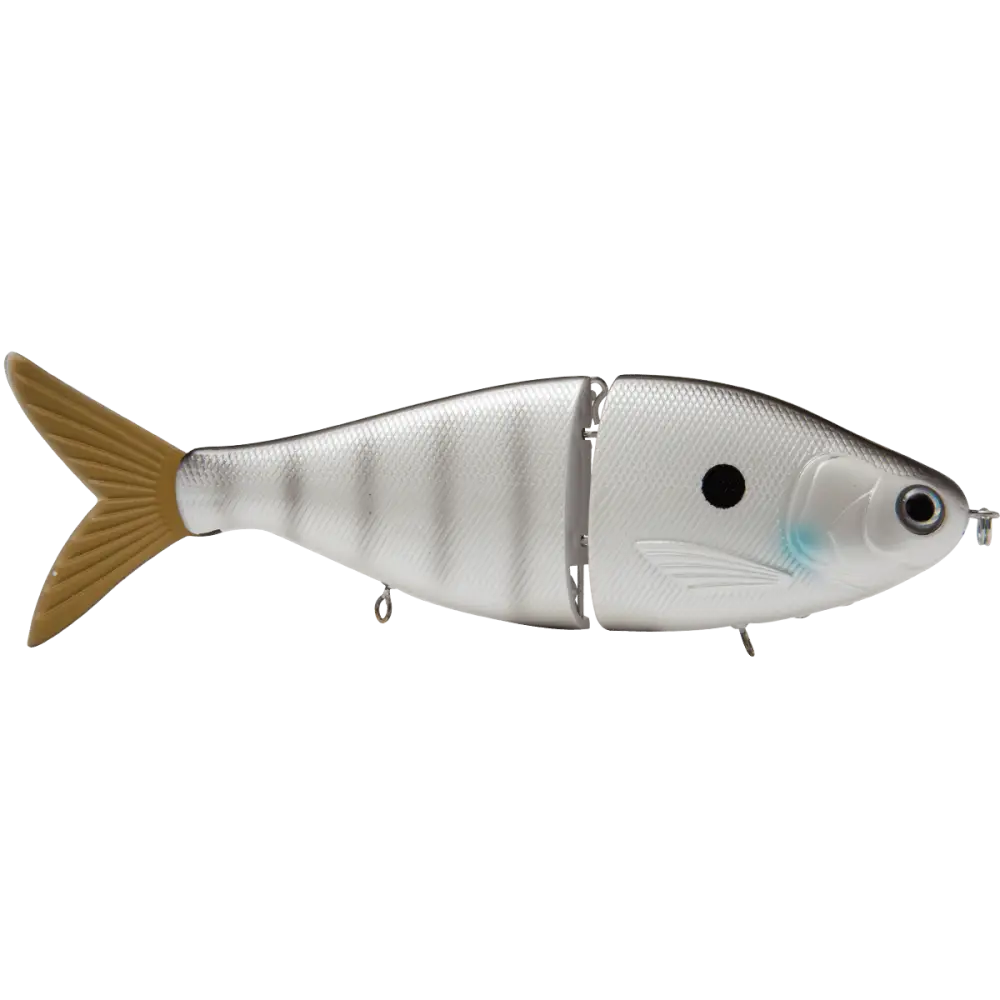 B Viper 6’’ Glide Bait for Musky Pike & Stripers – EBS MultiTouch | Variable Weight | Color: Brown Hitch Baby Bass