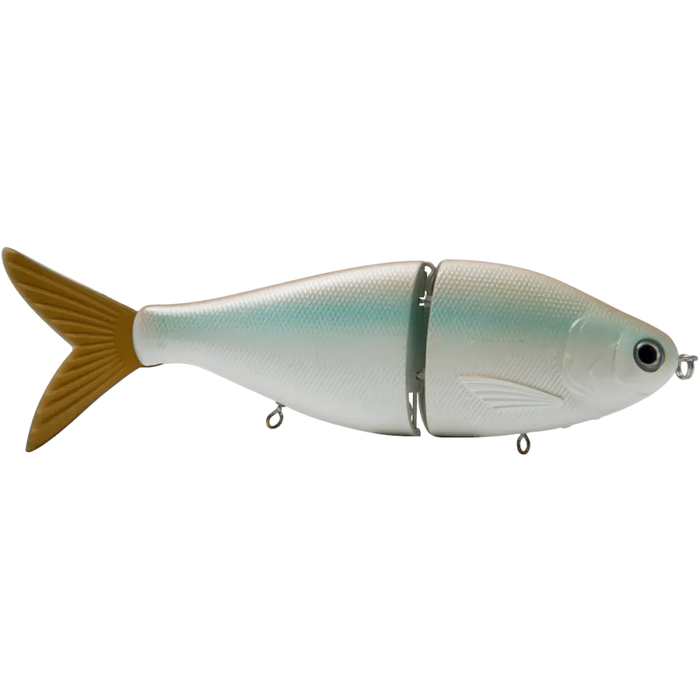 B Viper 6’’ Glide Bait for Musky Pike & Stripers – EBS MultiTouch | Variable Weight | Color: Brown Hitch Baby Bass