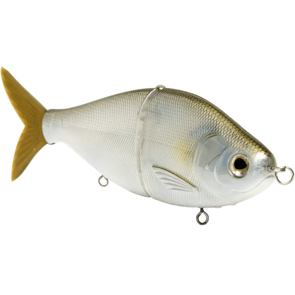 B Viper 6’’ Glide Bait for Musky Pike & Stripers – EBS MultiTouch | Variable Weight | Color: Brown Hitch Baby Bass