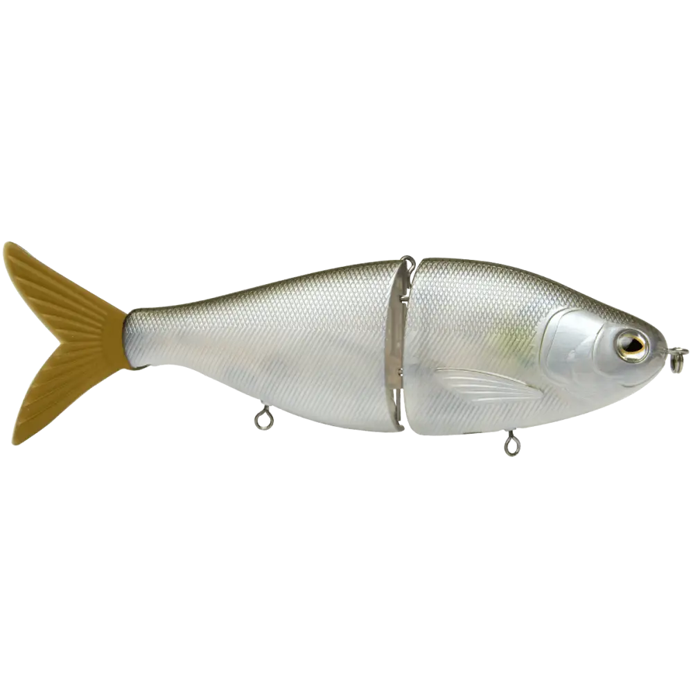 B Viper 6’’ Glide Bait for Musky Pike & Stripers – EBS MultiTouch | Variable Weight | Color: Brown Hitch Baby Bass