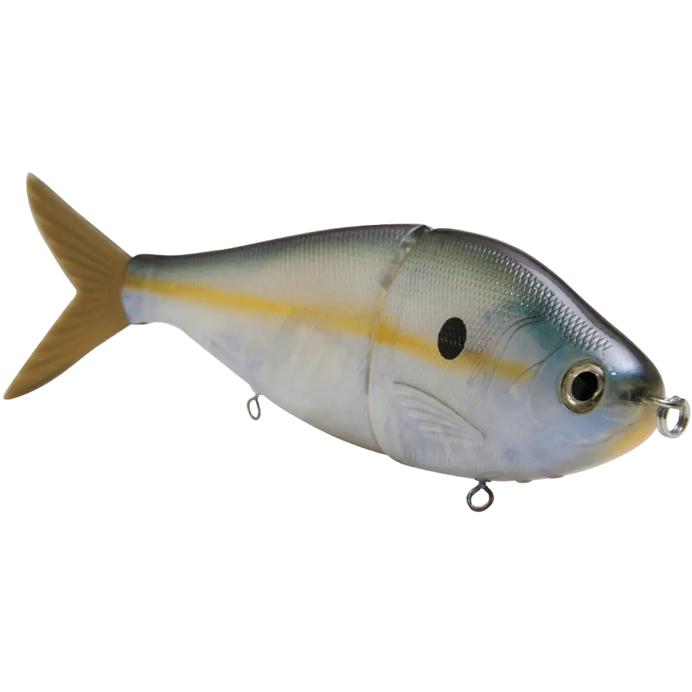 B Viper 6’’ Glide Bait for Musky Pike & Stripers – EBS MultiTouch | Variable Weight | Color: Brown Hitch Baby Bass