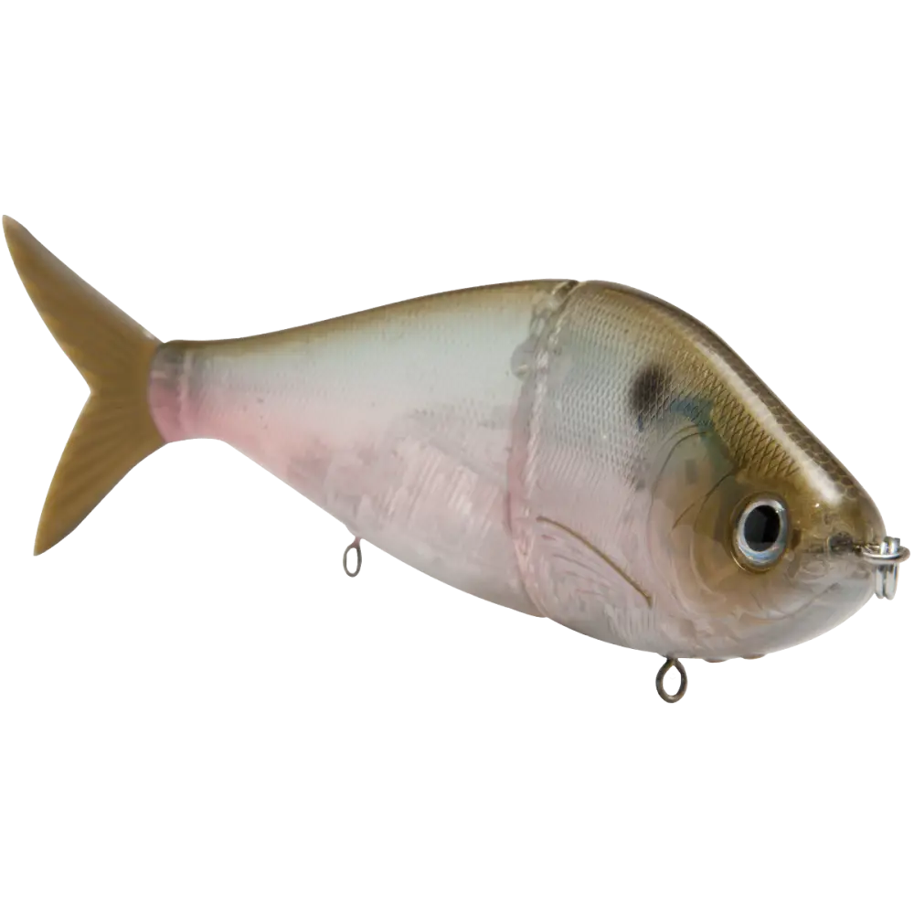 B Viper 6’’ Glide Bait for Musky Pike & Stripers – EBS MultiTouch | Variable Weight | Color: Brown Hitch Baby Bass