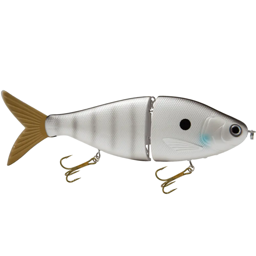 B Viper 6’’ Glide Bait for Musky Pike & Stripers – EBS MultiTouch | Variable Weight | Color: Brown Hitch Baby Bass
