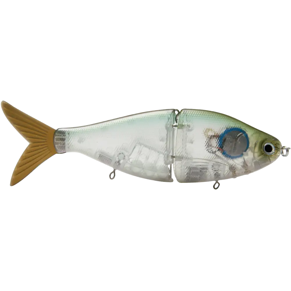 B Viper 6’’ Glide Bait for Musky Pike & Stripers – EBS MultiTouch | Variable Weight | Color: Brown Hitch Baby Bass