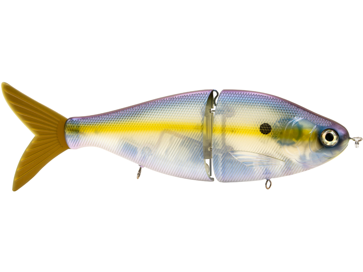 B Viper 8’’ Glide Bait for Musky Pike & Stripers – EBS MultiTouch | Variable Weight | Color: Blue Pearl Chartreuse Baby