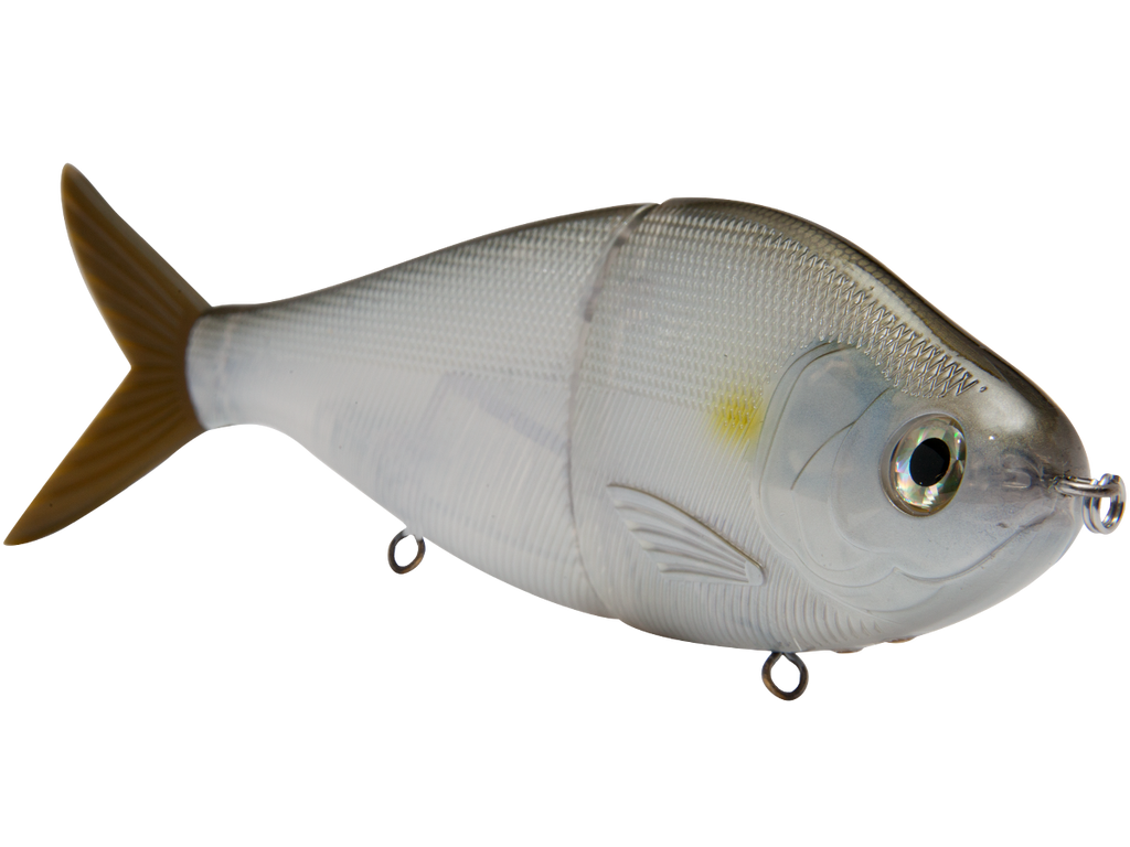 B Viper 8’’ Glide Bait for Musky Pike & Stripers – EBS MultiTouch | Variable Weight | Color: Blue Pearl Chartreuse Baby