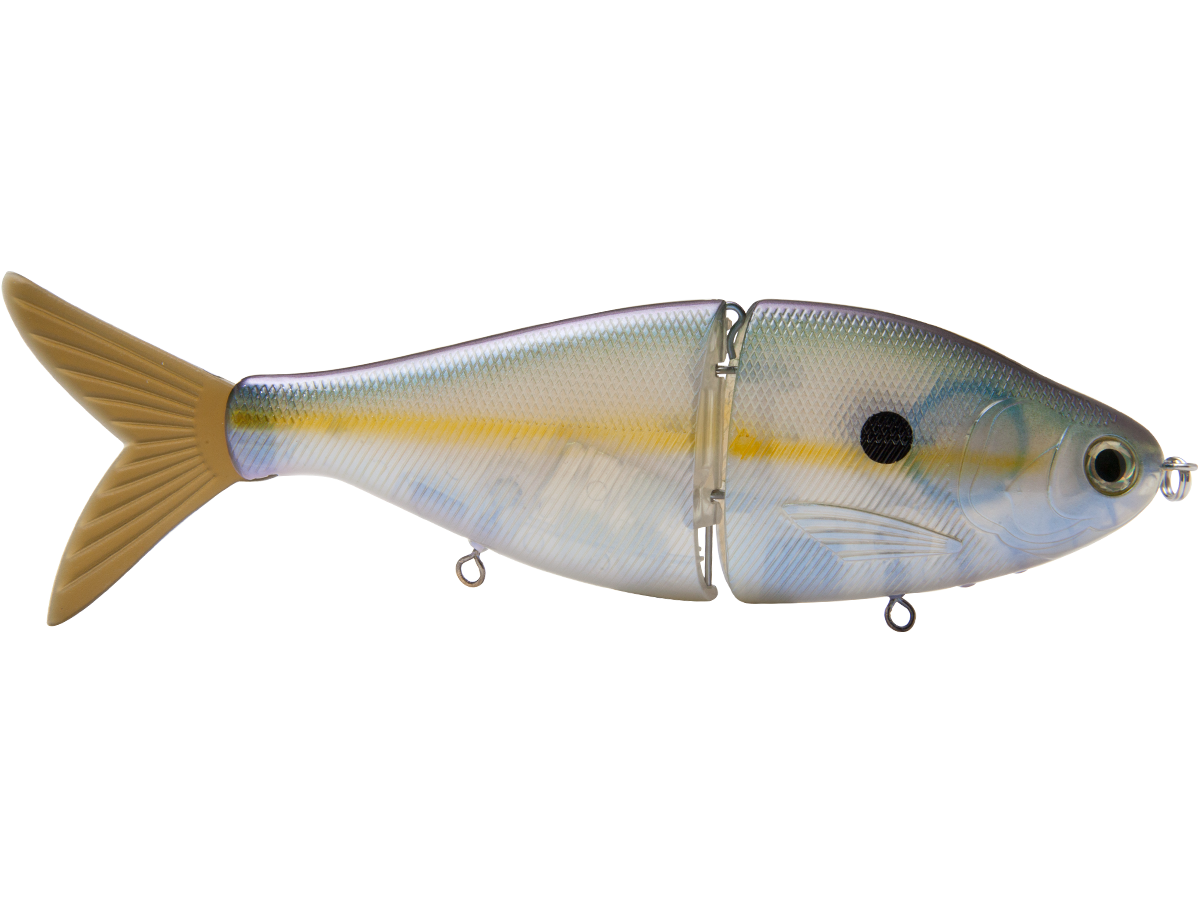 B Viper 8’’ Glide Bait for Musky Pike & Stripers – EBS MultiTouch | Variable Weight | Color: Blue Pearl Chartreuse Baby
