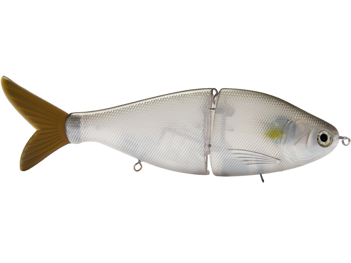 B Viper 8’’ Glide Bait for Musky Pike & Stripers – EBS MultiTouch | Variable Weight | Color: Blue Pearl Chartreuse Baby