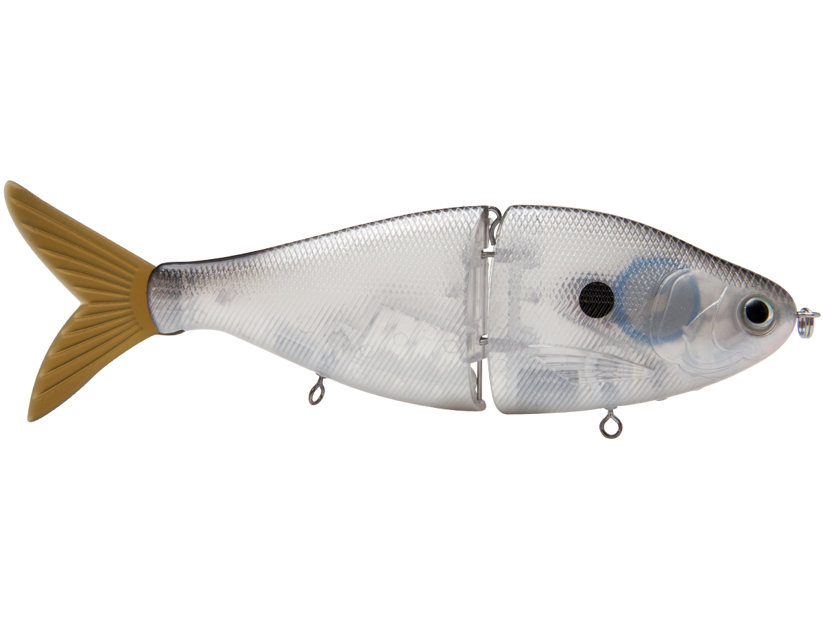B Viper 8’’ Glide Bait for Musky Pike & Stripers – EBS MultiTouch | Variable Weight | Color: Blue Pearl Chartreuse Baby