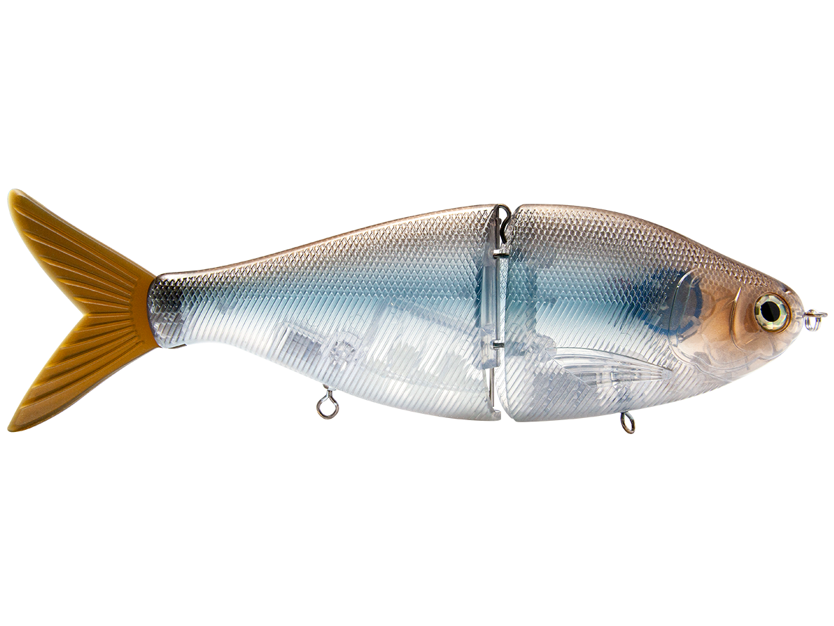 B Viper 8’’ Glide Bait for Musky Pike & Stripers – EBS MultiTouch | Variable Weight | Color: Blue Pearl Chartreuse Baby
