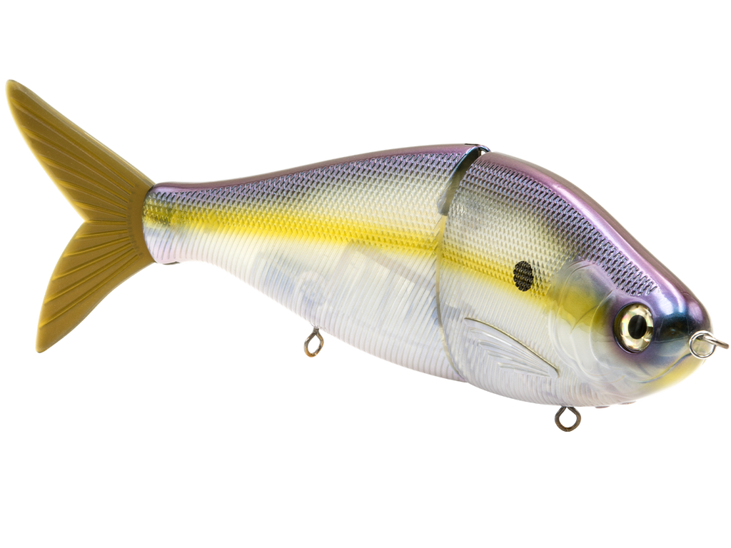 B Viper 8’’ Glide Bait for Musky Pike & Stripers – EBS MultiTouch | Variable Weight | Color: Blue Pearl Chartreuse Baby