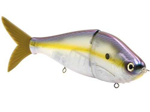 B Viper 8’’ Glide Bait for Musky Pike & Stripers – EBS MultiTouch | Variable Weight | Color: Blue Pearl Chartreuse Baby