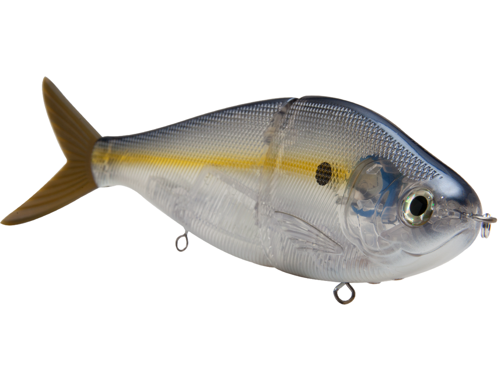 B Viper 8’’ Glide Bait for Musky Pike & Stripers – EBS MultiTouch | Variable Weight | Color: Blue Pearl Chartreuse Baby