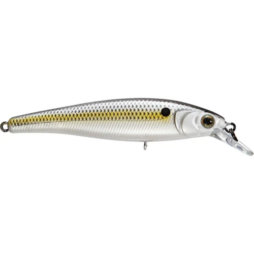 Baker Lures JLD Series 3 Jerkbait, Magnetic Weight System VMC Trebles 2 Colors | Color: Black Scale Silver Back