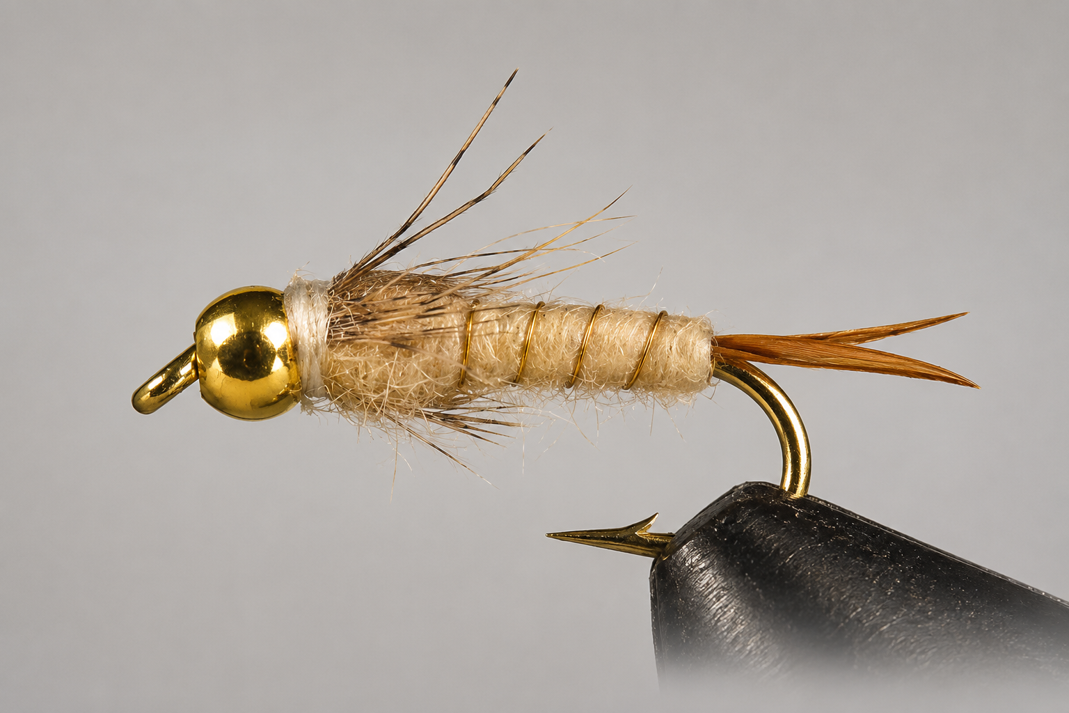 Bead Head Emerger™ | Style: Black Blue Wing Olive Little Stone March Brown Pale Morning Dun Sally Quill Copper | Size: