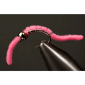 BH Silver Belly Worm | Color: Pink Purple | Size: 8 10 12 - 3 Pack - Artificial Fishing Flies
