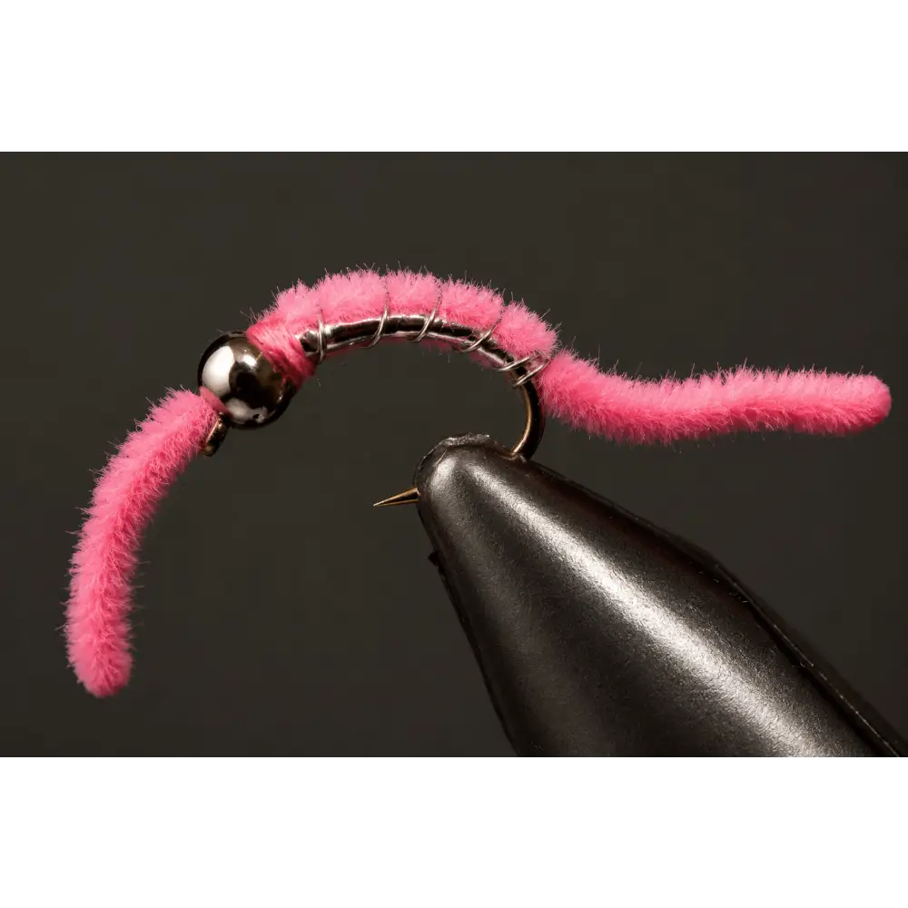 BH Silver Belly Worm | Color: Pink Purple | Size: 8 10 12 - 3 Pack - Artificial Fishing Flies