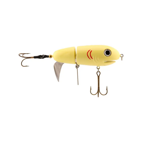 BigMakk 8’’ Trophy Topwater Lure – No Roll Keel + Counterclockwise Tail Prop | EBS Sound | Color: Heat Seeker Disco
