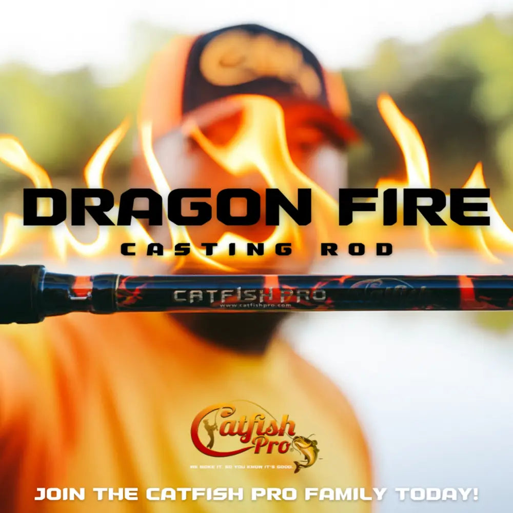 Black Dragon Fire Casting Rod | Action: Medium Medium-Heavy Heavy - Catfish