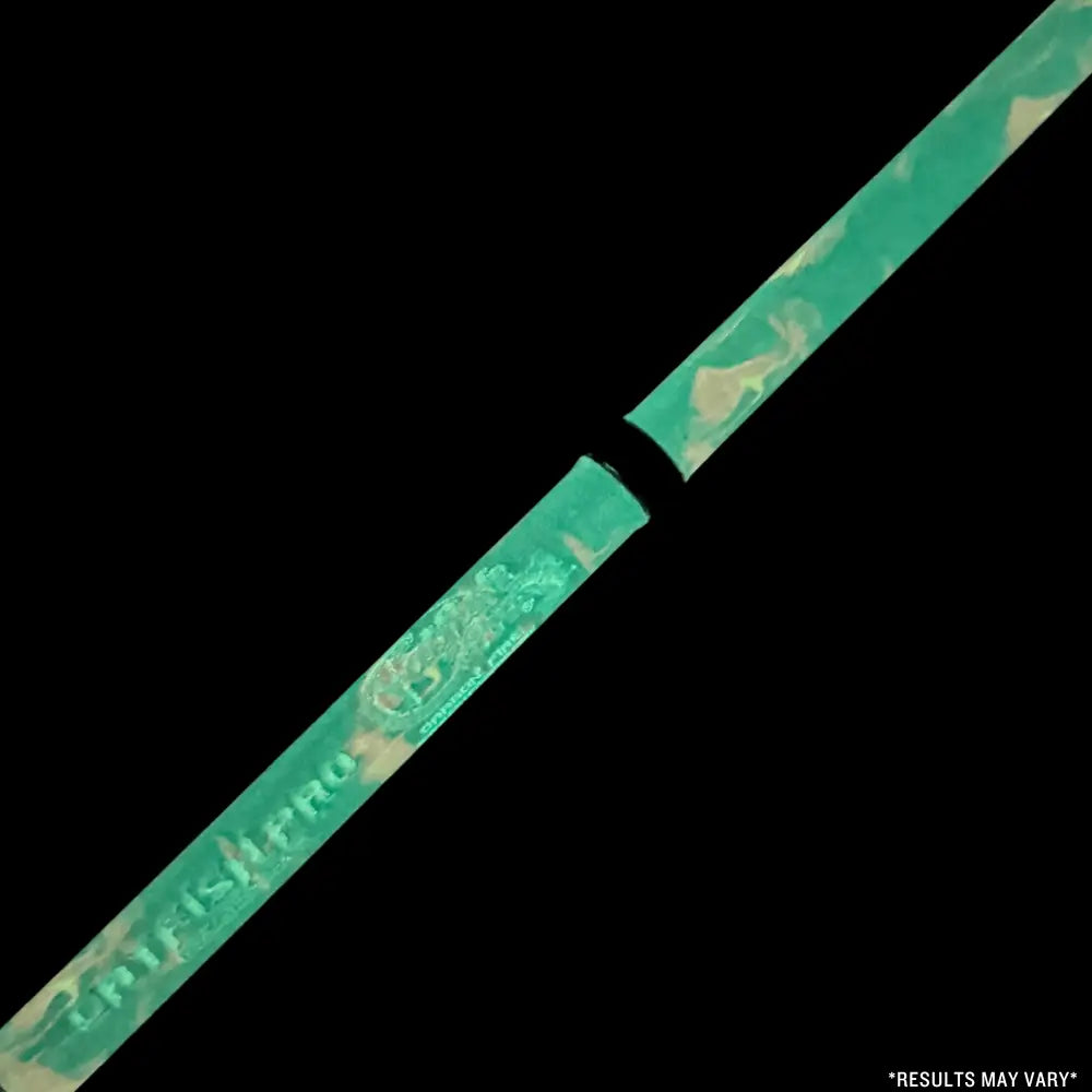 Black Dragon Fire Spinning Glow Rod | Action: Medium Medium-Heavy Heavy - Catfish