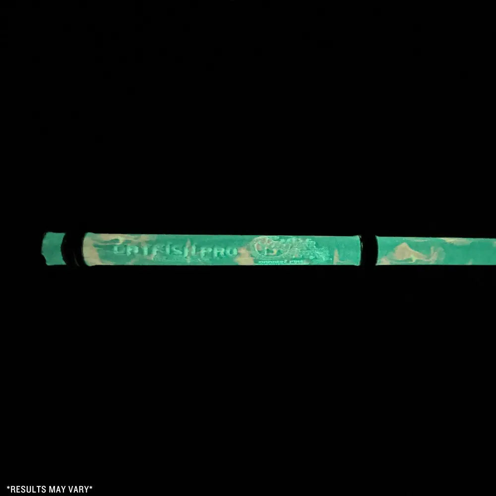 Black Dragon Fire Spinning Glow Rod | Action: Medium Medium-Heavy Heavy - Catfish