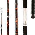 Black Dragon Fire Spinning Glow Rod | Action: Medium Medium-Heavy Heavy - Catfish