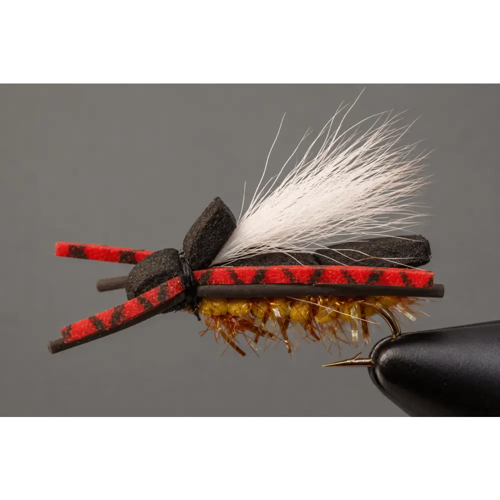Black Foam Cicada | Size: 8 10 12 14 | Package: 3 Pack Dozen - Artificial Fishing Flies