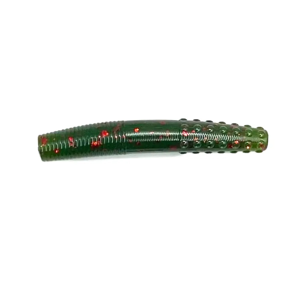BoDa Ned 2.7’’ Rig Bait – 10-Pack | Hendrix Fishing Co. | Color(s): Red Glitz Green Pumpkin White PB&J Rusty Heat Midas