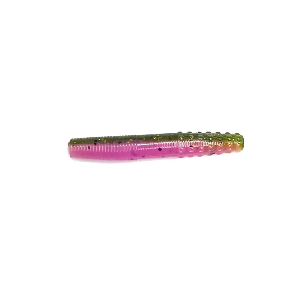 BoDa Ned 2.7’’ Rig Bait – 10-Pack | Hendrix Fishing Co. | Color(s): Red Glitz Green Pumpkin White PB&J Rusty Heat Midas